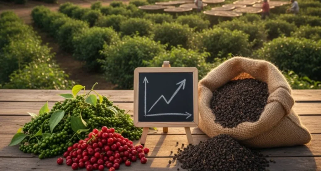 bảng giá hồ tiêu hôm nay