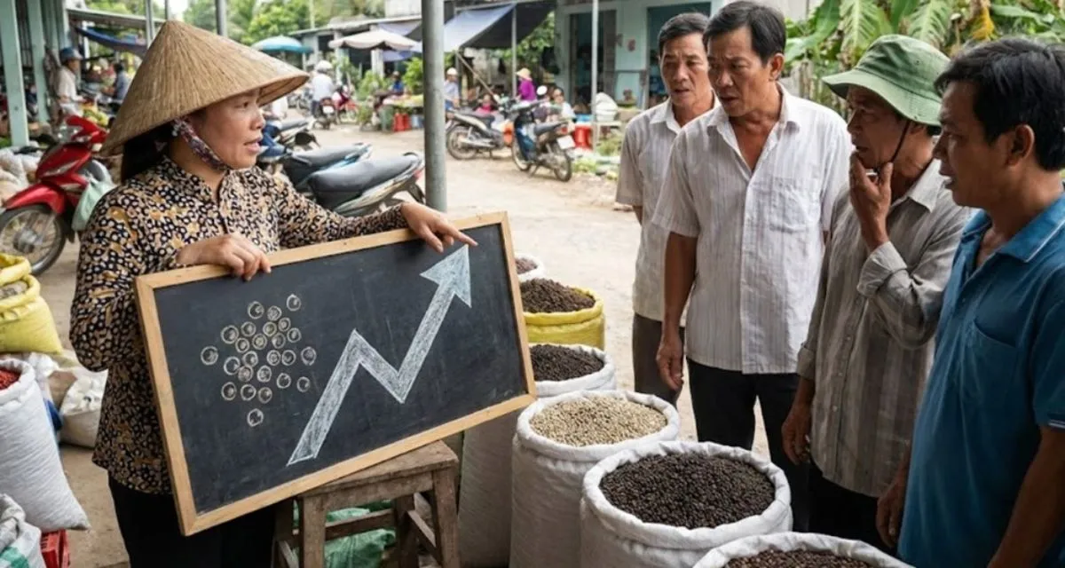 giá tiêu xuất khẩu của Việt Nam