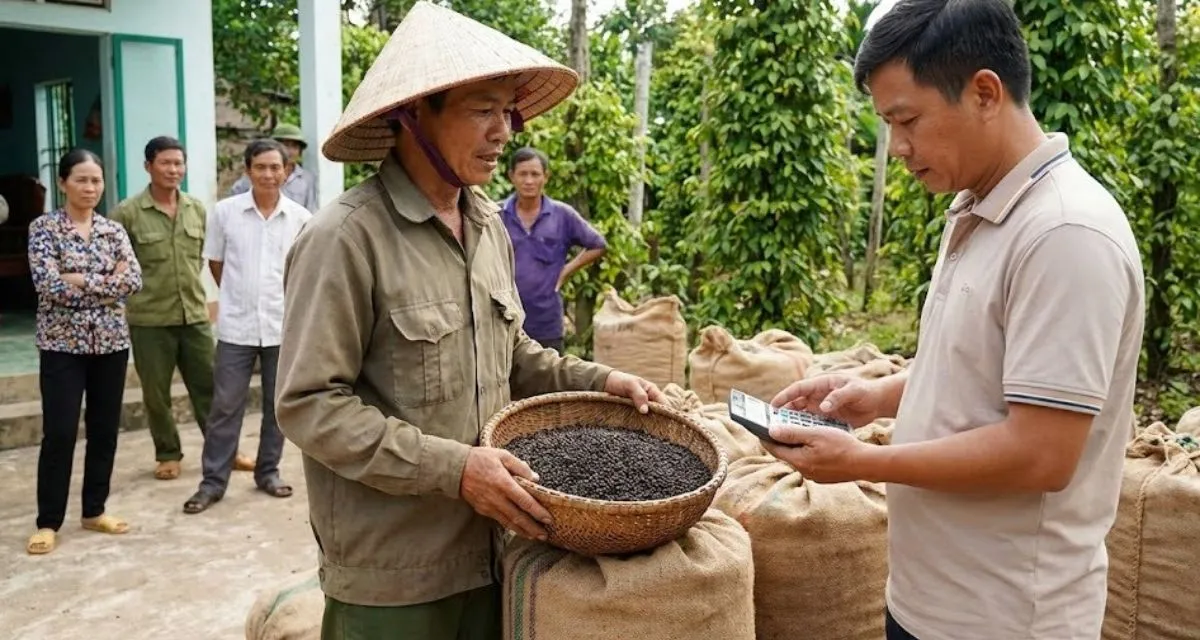 Thị trường giá tiêu và hoạt động xuất khẩu hồ tiêu