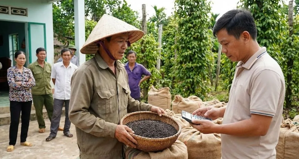 Bảng giá tiêu các tỉnh Tây Nguyên