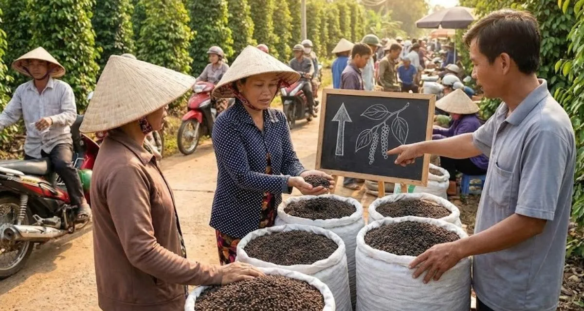 Dự báo giá tiêu trong thời gian tới