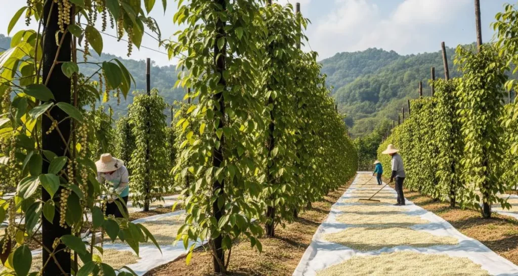 Giá Tiêu Các Tỉnh Tây Nguyên