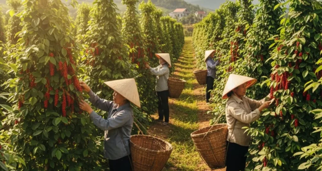 cách chế biến hạt tiêu