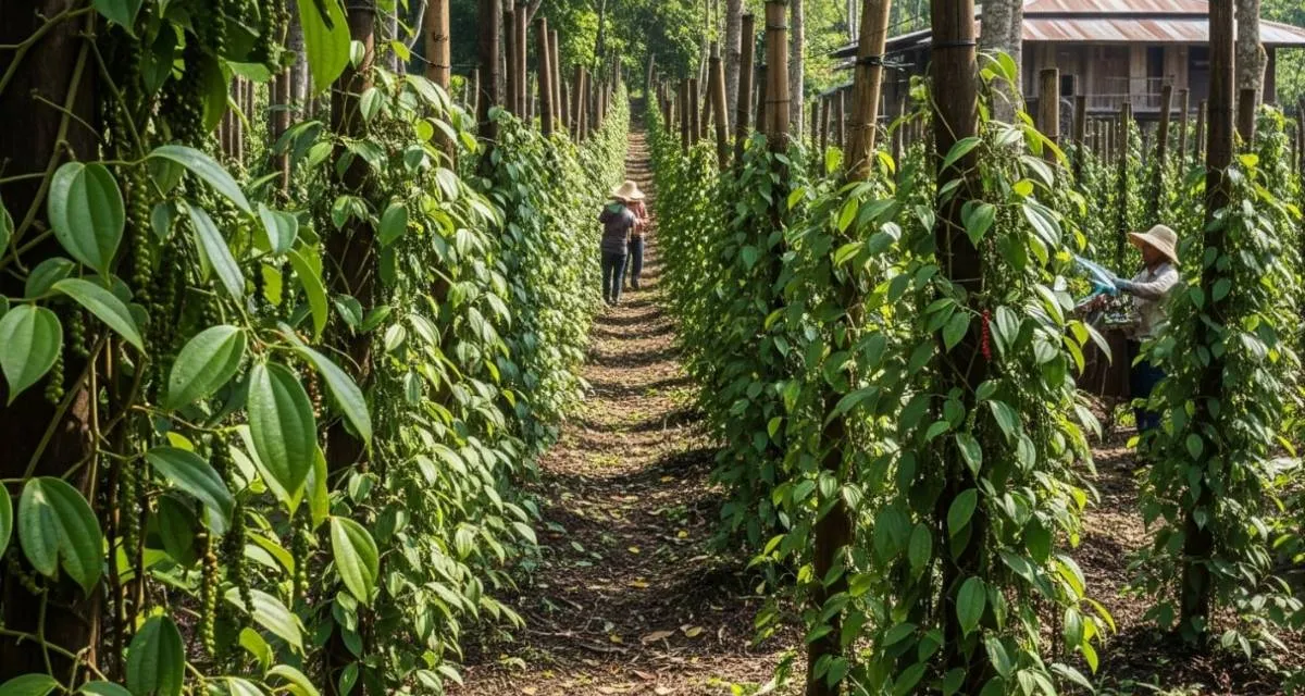 Dự báo giá tiêu đen sắp tới