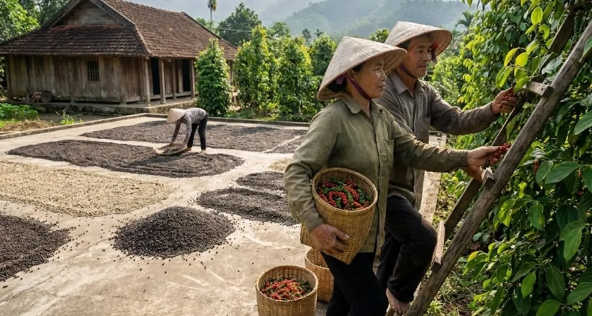dự báo giá tiêu khô
