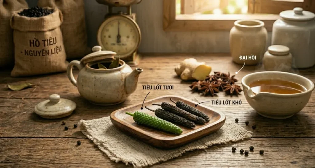 tiêu lốt có tác dụng gì
